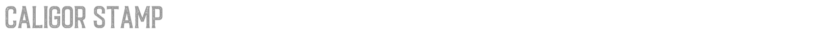 Caligor Sans font preview